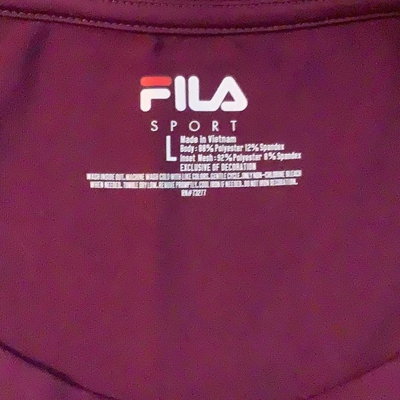 Fila Workout Top NWOT - Picture 5 of 5